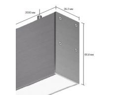 Алюминиевый профиль для светодиодных лент LD profile – 51, артикул 93994