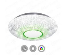 Управляемый светодиодный светильник AKRILIKA RGB 36W R-410-CLEAR/WHITE-220-IP20 99031 Управляемый светодиодный светильник AKRILIKA RGB 36W R-410-CLEAR/WHITE-220-IP20 99031