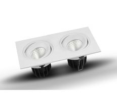 Светодиодный светильник LED COB style 2*5W 210*110*57мм 4000К 700lm 30012 Светодиодный светильник LED COB style 2*5W 210*110*57мм 4000К 700lm 30012
