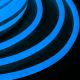 Светодиодный НЕОН гибкий 220В 5Вт 50м/бухта 120LED/1м 8x16мм синий