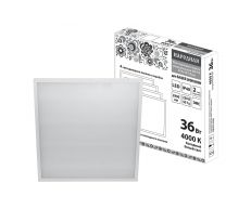 Светодиодная LED панель ТДМ 595х595х19 36Вт 4000к 3200Лм 37924 Светодиодная LED панель ТДМ 595х595х19 36Вт 4000к 3200Лм 37924