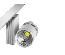 Трековый светодиодный светильник на шинопровод COB 30W 4000К 1-фазный арт. 102206 Трековый светодиодный светильник на шинопровод COB 30W 4000К 1-фазный арт. 102206
