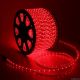 Дюралайт LED круглый 2-х проводной, фиксинг, Ф13мм 100м красный