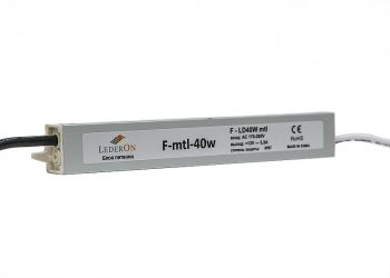 Блок питания LD F 40W-12V 3,3A IP67, 29398