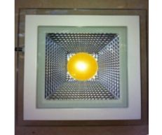 Светодиодный светильник LED Glass COB 5W 400lm 6000К 95*95 мм 29929 Светодиодный светильник LED Glass COB 5W 400lm 6000К 95*95 мм 29929